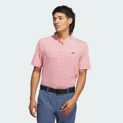 adidas Performance Poloshirt ULTIMATE365 PRINTED POLOSHIRT Lila/Rosa/Rot