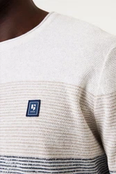 Garcia Longpullover Beige/Grau