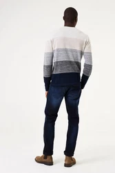 Garcia Longpullover Beige/Grau