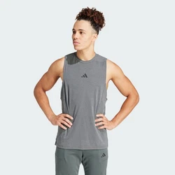 adidas Performance Tanktop Designed for Training Workout Hellgrau/Grau/Dunkelgrau
