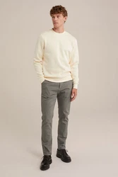 WE Fashion Sweater Khaki/Beige/Weiß
