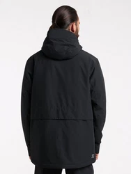 Haglöfs Herren Salix Proof Mimic Parka Dunkelblau/Blau/Schwarz