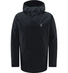 Haglöfs Herren Salix Proof Mimic Parka Dunkelblau/Blau/Schwarz