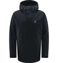 Haglöfs Herren Salix Proof Mimic Parka Dunkelblau/Blau/Schwarz