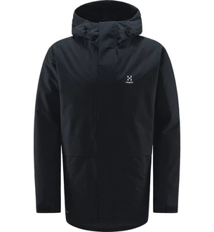 Haglöfs Herren Salix Proof Mimic Parka Dunkelblau/Blau/Schwarz