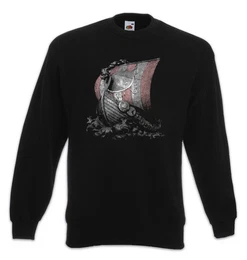 Sweatshirt Viking Ship I Sweatshirt Vikings Schiff Wikinger Langboot Asgard (1-tlg) Drachenboot Midgard Loki Norsemen