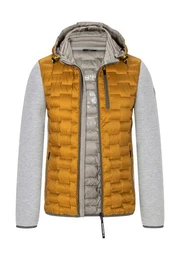 Steppjacke MS-Delta Herren Hypridjacke mit abnehmbarer Kapuze