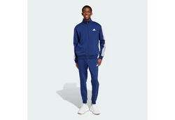 ADIDAS SPORTSWEAR Trainingsanzug SPORTSWEAR BASIC 3-STREIFEN Blau/Dunkelblau