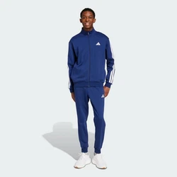 ADIDAS SPORTSWEAR Trainingsanzug SPORTSWEAR BASIC 3-STREIFEN Blau/Dunkelblau