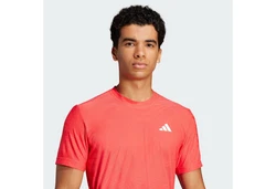 adidas Performance Poloshirt TENNIS PRO CLIMACOOL+ FREELIFT T-SHIRT Rot/Orange/Rosa