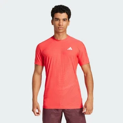 adidas Performance Poloshirt TENNIS PRO CLIMACOOL+ FREELIFT T-SHIRT Rot/Orange/Rosa
