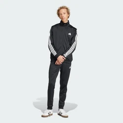 adidas Tanktop SPORTSWEAR BASIC 3-STREIFEN TRICOT TRAININGSANZUG Dunkelgrau/Hellgrau/Grau/Hellblau