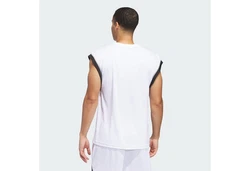 adidas Performance Tanktop ADIDAS BASKETBALL ALL-WORLD SLEEVELESS Weiß/Creme/Hellgrau/Schwarz