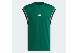 adidas Performance Tanktop ADIDAS BASKETBALL ALL-WORLD SLEEVELESS Grün/Dunkelgrün