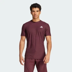 adidas Performance Poloshirt Tennis Climachill+ Freelift T-Shirt Dunkelrot/Bordeaux/Lila/Rosa