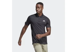 adidas Performance Poloshirt CLUB 3-STREIFEN TENNIS POLOSHIRT Dunkelgrau/Hellgrau/Grau/Schwarz
