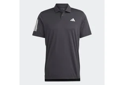 adidas Performance Poloshirt CLUB 3-STREIFEN TENNIS POLOSHIRT Dunkelgrau/Hellgrau/Grau/Schwarz