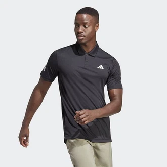 adidas Performance Poloshirt CLUB 3-STREIFEN TENNIS POLOSHIRT Dunkelgrau/Hellgrau/Grau/Schwarz