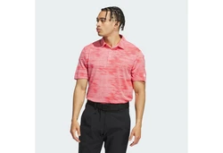 adidas Performance Poloshirt ULTIMATE365 TEXTURED STRIPE Rot/Rosa
