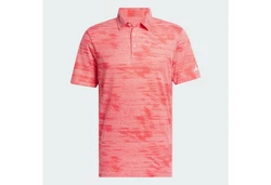 adidas Performance Poloshirt ULTIMATE365 TEXTURED STRIPE Rot/Rosa