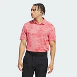 adidas Performance Poloshirt ULTIMATE365 TEXTURED STRIPE Rot/Rosa