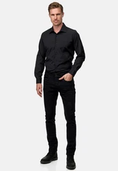 Rusty Neal Langarmhemd Schwarz/Dunkelrot/Braun/Rot