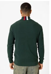Williot Cardigan Attilio Dunkelgrün/Grün