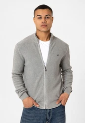 Williot Cardigan Attilio Grau/Hellgrau/Dunkelgrau