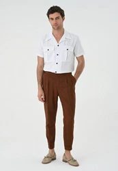 Antioch Blusenshirt Weiß/Grau/Dunkelblau/Creme