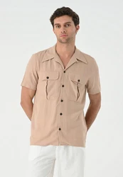 Antioch Blusenshirt Beige/Khaki/Braun