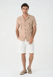 Antioch Blusenshirt Beige/Khaki/Braun