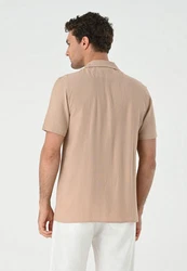 Antioch Blusenshirt Beige/Khaki/Braun