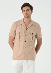 Antioch Blusenshirt Beige/Khaki/Braun