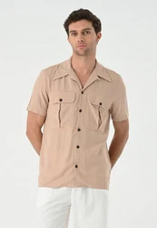 Antioch Blusenshirt Beige/Khaki/Braun