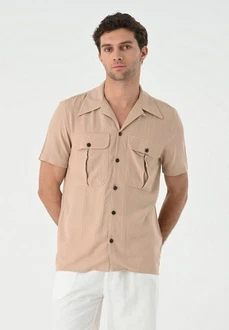 Antioch Blusenshirt Beige/Khaki/Braun