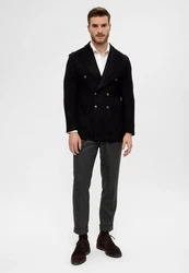 Antioch Winterjacke Dunkelblau/Schwarz/Hellblau