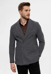 Antioch Winterjacke Dunkelblau/Grau/Dunkelgrau/Hellblau