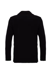 Antioch Winterjacke Lapel Collar Basic Jacket Schwarz/Braun