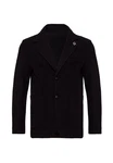 Antioch Winterjacke Lapel Collar Basic Jacket Schwarz/Braun