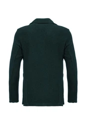 Antioch Winterjacke Lapel Collar Basic Jacket Dunkelgrün/Grün