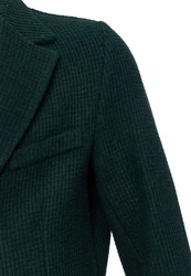 Antioch Winterjacke Lapel Collar Basic Jacket Dunkelgrün/Grün