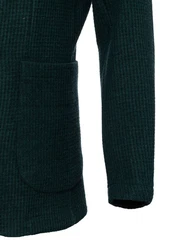 Antioch Winterjacke Lapel Collar Basic Jacket Dunkelgrün/Grün