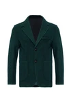 Antioch Winterjacke Lapel Collar Basic Jacket Dunkelgrün/Grün