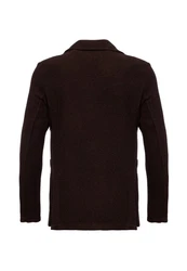 Antioch Winterjacke Lapel Collar Basic Jacket Braun/Dunkelbraun/Dunkelrot/Bordeaux