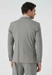 Antioch Winterjacke Blazer Jacket Grau/Hellgrau