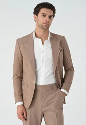Antioch Winterjacke Blazer Jacket Braun/Beige