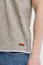 !Solid Rundhalsshirt SDDigos T-Shirt Khaki/Hellgrau/Grau/Braun