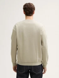TOM TAILOR Denim Sweatshirt Khaki/Beige