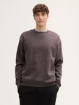 TOM TAILOR Denim Sweatshirt Lila/Dunkelrot/Dunkelgrau/Grau/Khaki/Rot/Dunkelbraun/Braun/Rosa