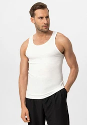 Antioch Poloshirt Mario Body Fit Creme/Weiß/Khaki/Grau